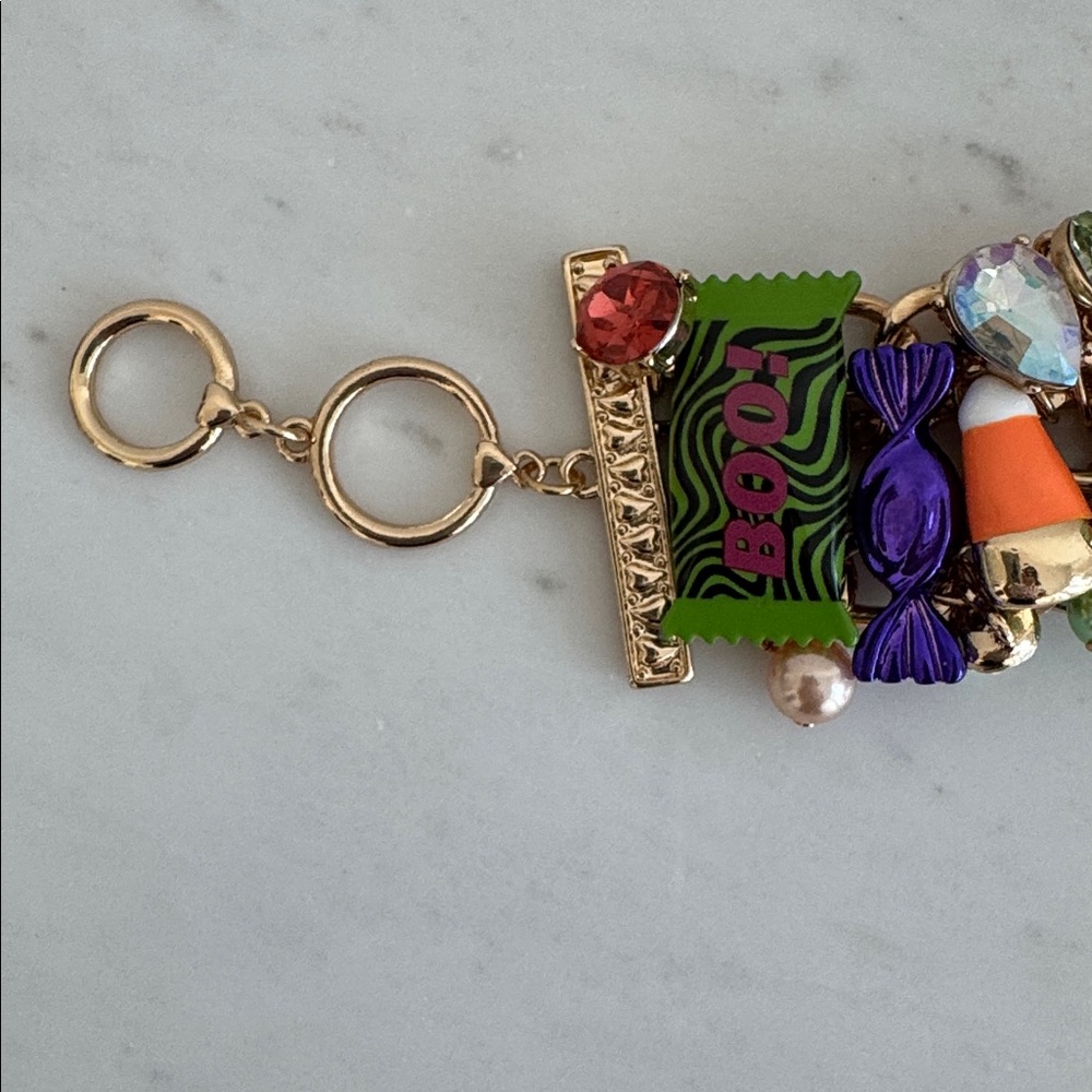 New! Betsey Johnson Halloween Candy Bracelet - Picture 4 of 6